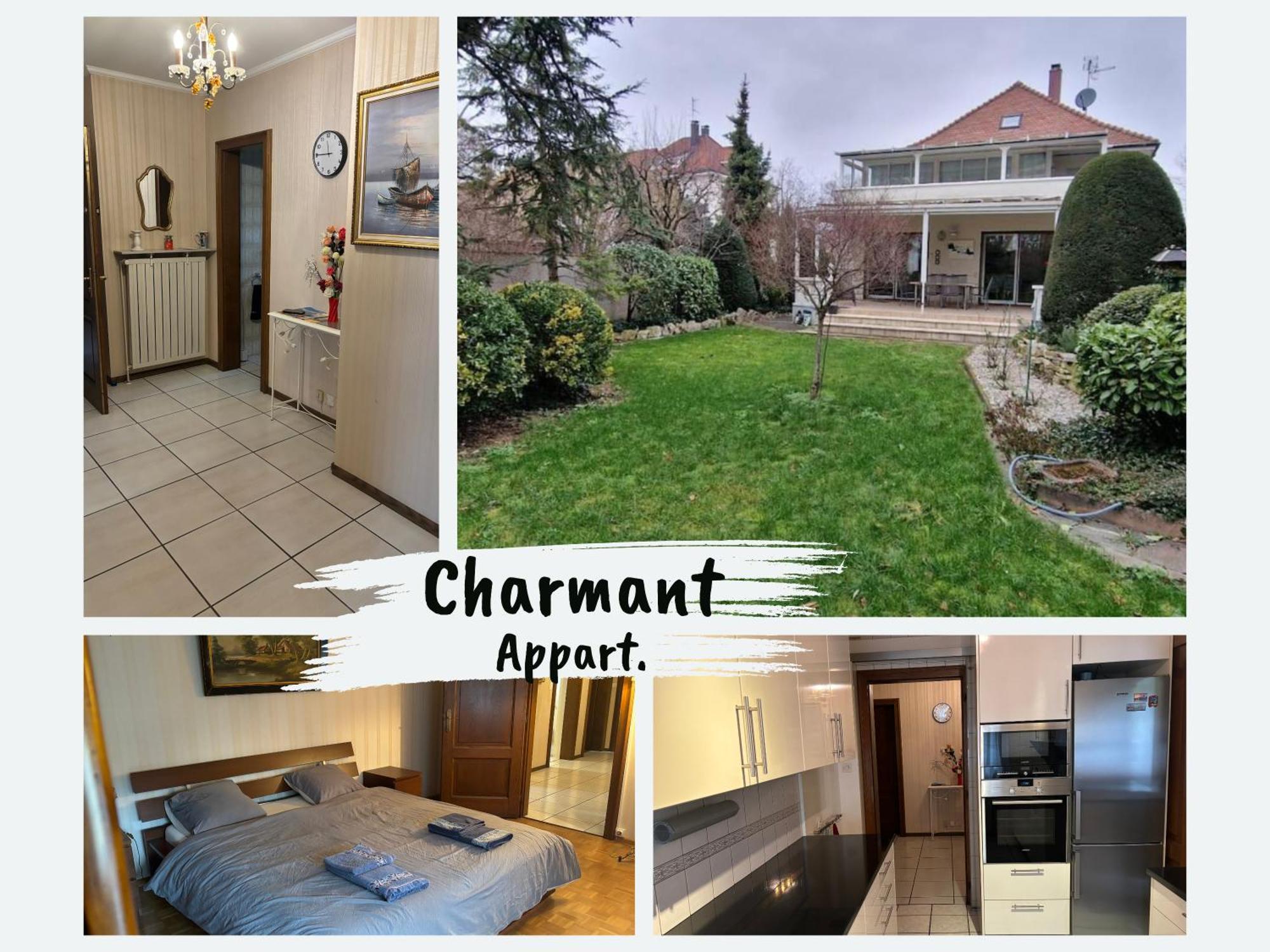 Charmant Appart. Dans Une Villa 圣路易 外观 照片